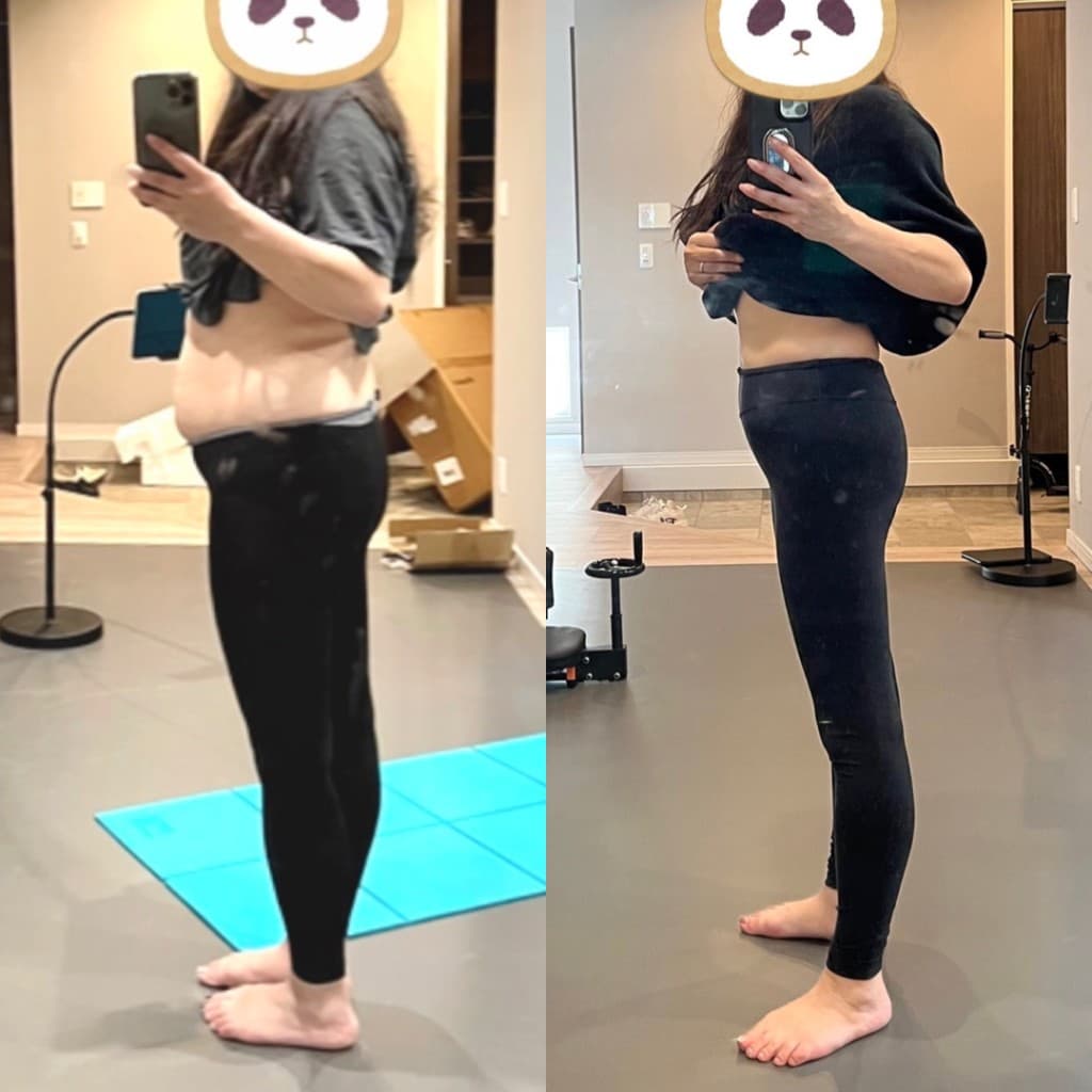 女性会員 ビフォーアフター