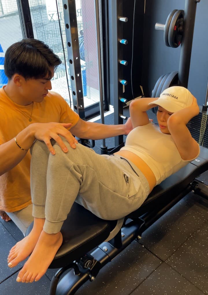 トレーニング風景